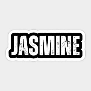 Jasmine Name Gift Birthday Holiday Anniversary Sticker